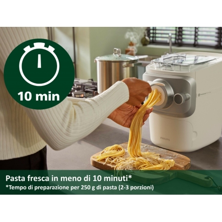 PHILIPS HR2660/00 PASTA MAKER SERIE 7000 MACCHINA PER PASTA AUTOMATICA CON 6 TRAFILE