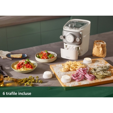 PHILIPS HR2660/00 PASTA MAKER SERIE 7000 MACCHINA PER PASTA AUTOMATICA CON 6 TRAFILE