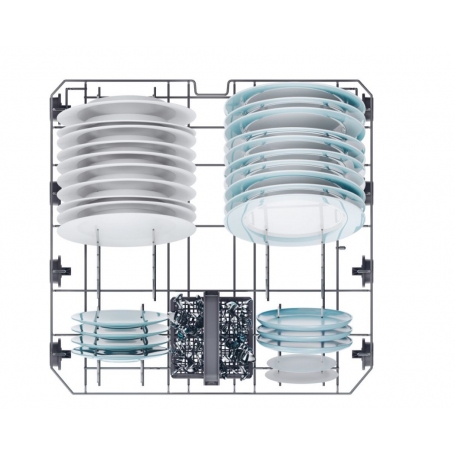 Lavastoviglie Candy Rapido' 60cm | 13 Coperti, 5 Programmi | Classe C, Partenza Ritardata, Ciclo Rapido 49min