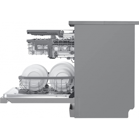 LG DF455HSS LAVASTOVIGLIE LIBERA INSTALLAZIONE 14 COPERTI QUADWASH WIFI CLASSE C