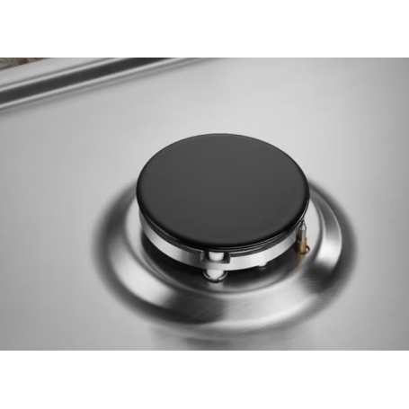 ELECTROLUX EGS7534X PIANO COTTURA DA INCASSO 75CM 5 FUOCHI A GAS 1 MULTICORONA INOX