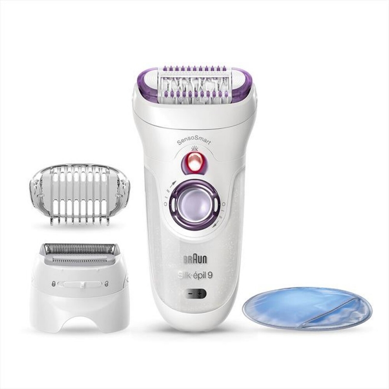 BRAUN 9 9-710 SILK-EPIL WET&DRY 2 VELOCITA' BIANCO/VIOLA