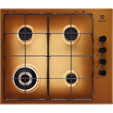 ELECTROLUX EGS6414T PIANO COTTURA DA INCASSO 60CM 4 FUOCHI A GAS TERRA DI FRANCIA