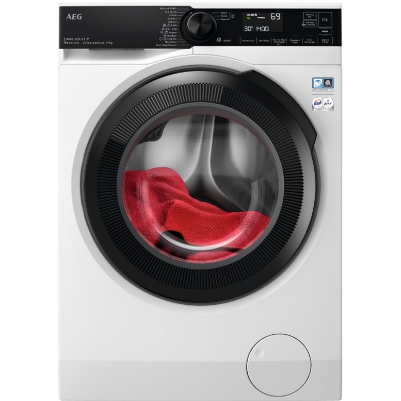 AEG LR7HEU94BY LAVATRICE SERIE 7000 9KG 1400 GIRI PROSTEAM UNIVERSALDOSE CLASSE A - PROMO