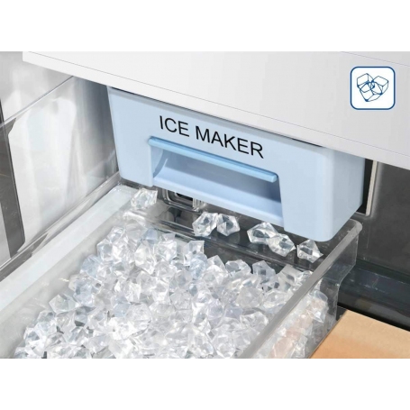 HAIER HB26FSSAAA FRIGORIFERO 4 PORTE 750 LT NO FROST CLASSE E ACCIAIO INOSSIDABILE - PROMO