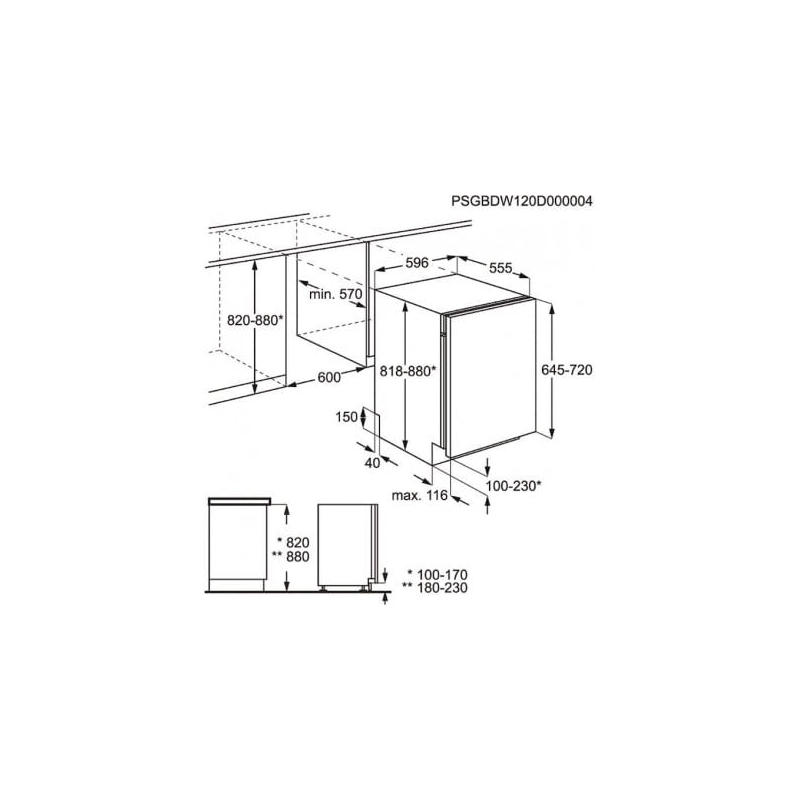 ELECTROLUX ESL5315LO LAVASTOVIGLIE DA INCASSO A...