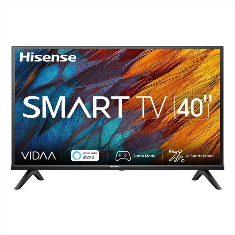 HISENSE 40A49K TV LED 40'' SMART TV FHD COLORE NERO