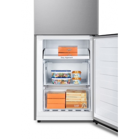 HISENSE RB390N4ACE FRIGORIFERO COMBINATO NO FROST 304LT INOX