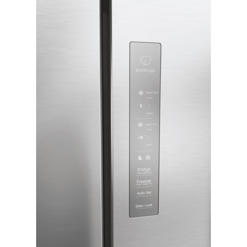 HAIER HCR3818ENMM FRIGORIFERO 4 PORTE CUBE 3 467LT NO FROST CLASSE E INOX