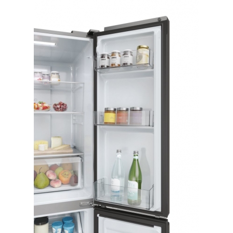 HAIER HCR3818ENMM FRIGORIFERO 4 PORTE CUBE 3 467LT NO FROST CLASSE E INOX