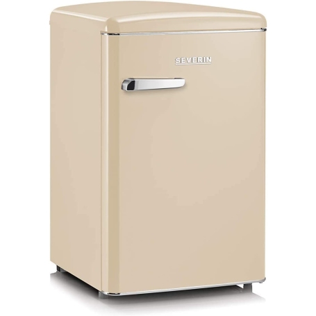 SEVERIN RKS 8833 FRIGORIFERO MONOPORTA LINEA RETRO' 108 LT CLASSE D COLORE CREMA