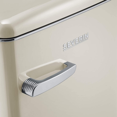 SEVERIN RKS 8833 FRIGORIFERO MONOPORTA LINEA RETRO' 108 LT CLASSE D COLORE CREMA
