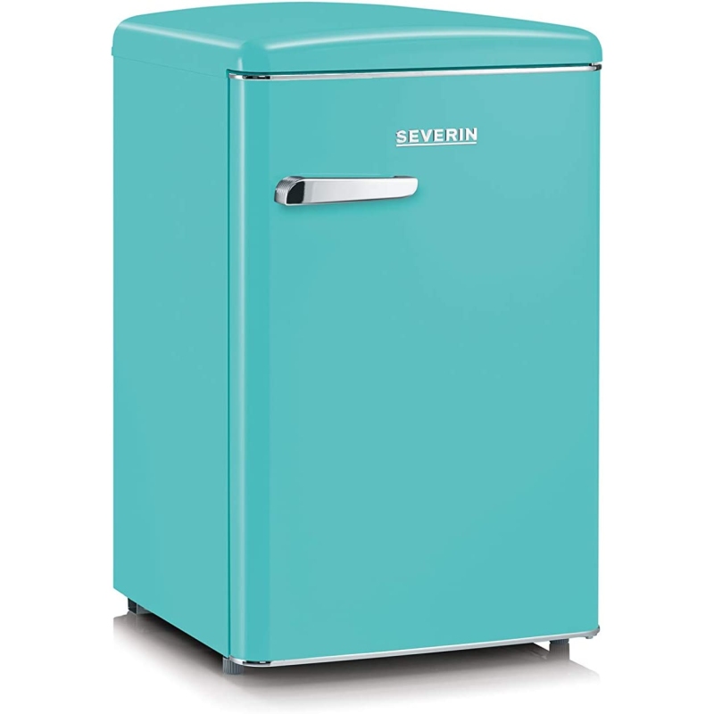 SEVERIN RKS 8834 FRIGORIFERO MONOPORTA LINEA RETRO' 108 LT CLASSE D COLORE TURCHESE