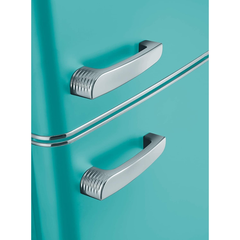 SEVERIN RKG 8934 FRIGORIFERO DOPPIA PORTA LINEA RETRO' 208 LT CLASSE E COLORE TURCHESE - PROMO