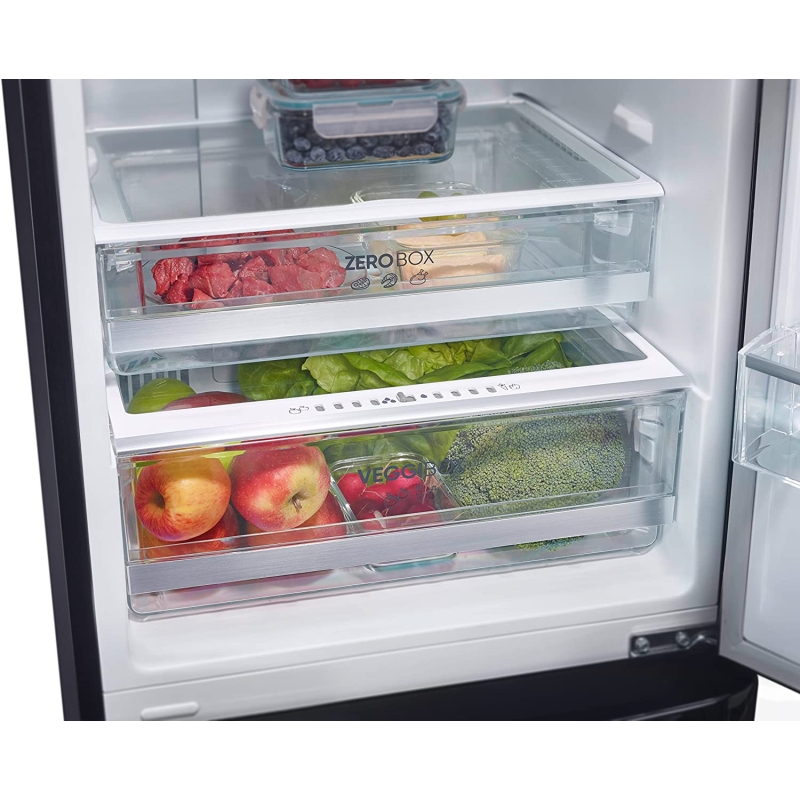 SEVERIN RKG 8928 FRIGORIFERO COMBINATO LINEA RETRO' 250 LT CLASSE E COLORE NERO - PROMO