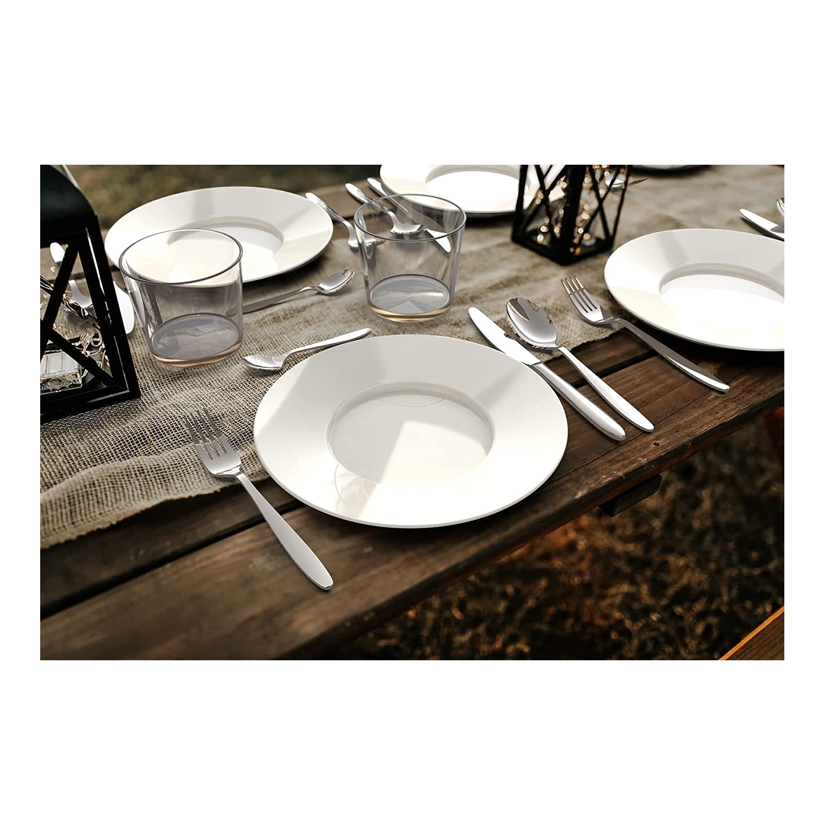 LAGOSTINA LUISA SET DI POSATE PER 6 PERSONE IN ACCIAIO INOX - 014454652724