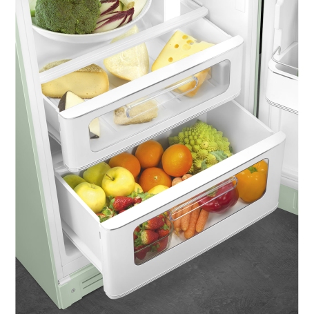 SMEG FAB30RPG5 FRIGORIFERO DOPPIA PORTA ANNI '50 STATICO VENTILATO 292LT COLORE VERDE PASTELLO CLASSE D