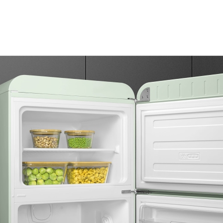 SMEG FAB30RPG5 FRIGORIFERO DOPPIA PORTA ANNI '50 STATICO VENTILATO 292LT COLORE VERDE PASTELLO CLASSE D