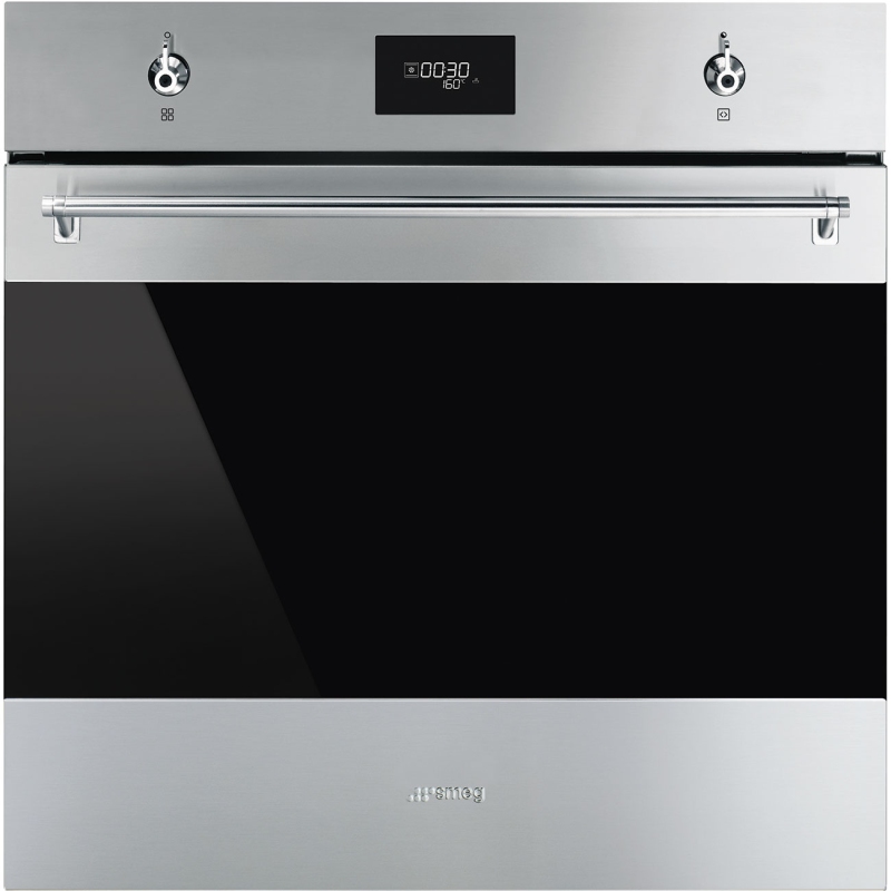 SMEG SF6301TVX FORNO ELETTRICO DA INCASSO 60CM PIROLITICO 70LT CLASSE A+ COLORE INOX - PROMO