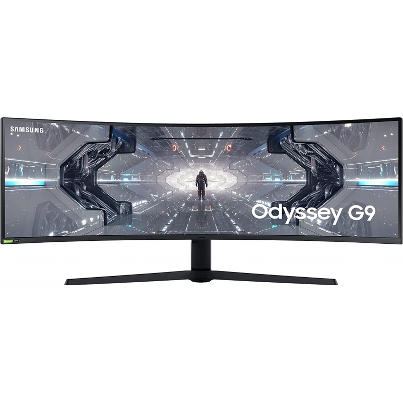 SAMSUNG LC49G95TSSPXEN MONITOR GAMING 49" 32:9 DUAL QHD 1440P 240HZ HDMI+DISPLAY PORT G-SYNC - PROMO