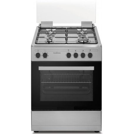 Schaub Lorenz Ss460gex Cucina A Gas 4 Fuochi 60x60 Forno A Gas Con Grill Classe A Colore Inox Garanzia Italia Promozione