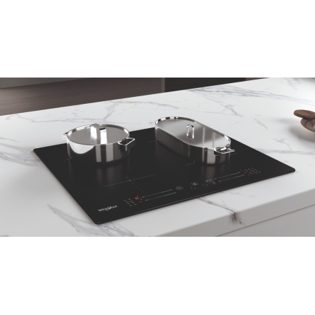 WHIRLPOOL WB S2560 NE PIANO COTTURA A INDUZIONE 60CM 4 ZONE COLORE NERO - WBS2560NE