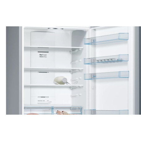 BOSCH KGN49XLEA FRIGORIFERO COMBINATO NO FROST 435LT CLASSE E INOX