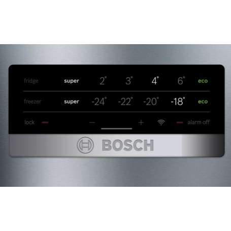 BOSCH KGN49XLEA FRIGORIFERO COMBINATO NO FROST 435LT CLASSE E INOX