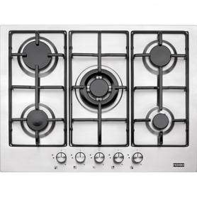 FRANKE FHNL 705 4G TC XS E PIANO COTTURA DA INCASSO 70CM 5 FUOCHI COLORE INOX RIF. 106.0489.672 - PROMO