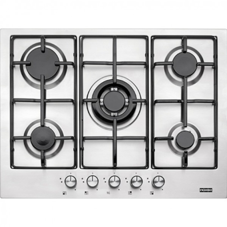 FRANKE FHNL 705 4G TC XS E PIANO COTTURA DA INCASSO 70CM 5 FUOCHI COLORE INOX RIF. 106.0489.672 - PROMO