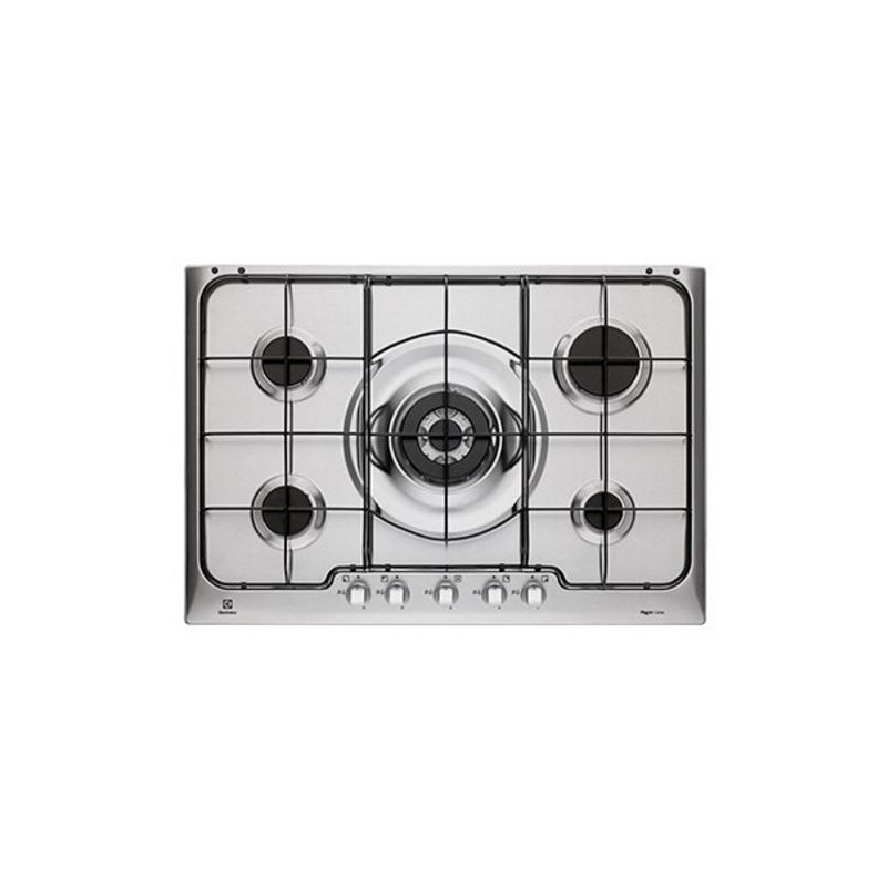 ELECTROLUX PX750UV PIANO COTTURA DA INCASSO 75CM 5 FUOCHI A GAS INOX - PROMO