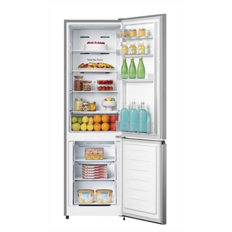 HISENSE FCN255ACE FRIGORIFERO COMBINATO 255LT NO FROST CLASSE E INOX