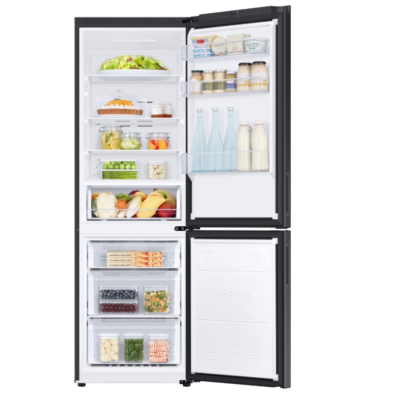 SAMSUNG RB33B610EBN FRIGORIFERO COMBINATO 344LT NO FROST ECOFLEX CLASSE ...
