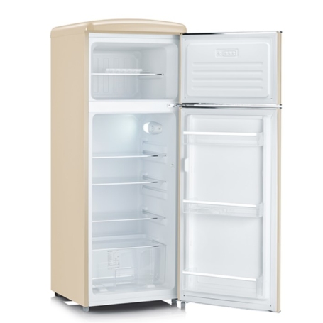 SEVERIN RKG 8933 FRIGORIFERO DOPPIA PORTA LINEA RETRO' 208 LT CLASSE E COLORE CREMA - PROMO SEVERIN RKG 8933 FRIGORIFERO DOPPIA PORTA LINEA RETRO' 208 LT CLASSE E COLORE CREMA - PROMO