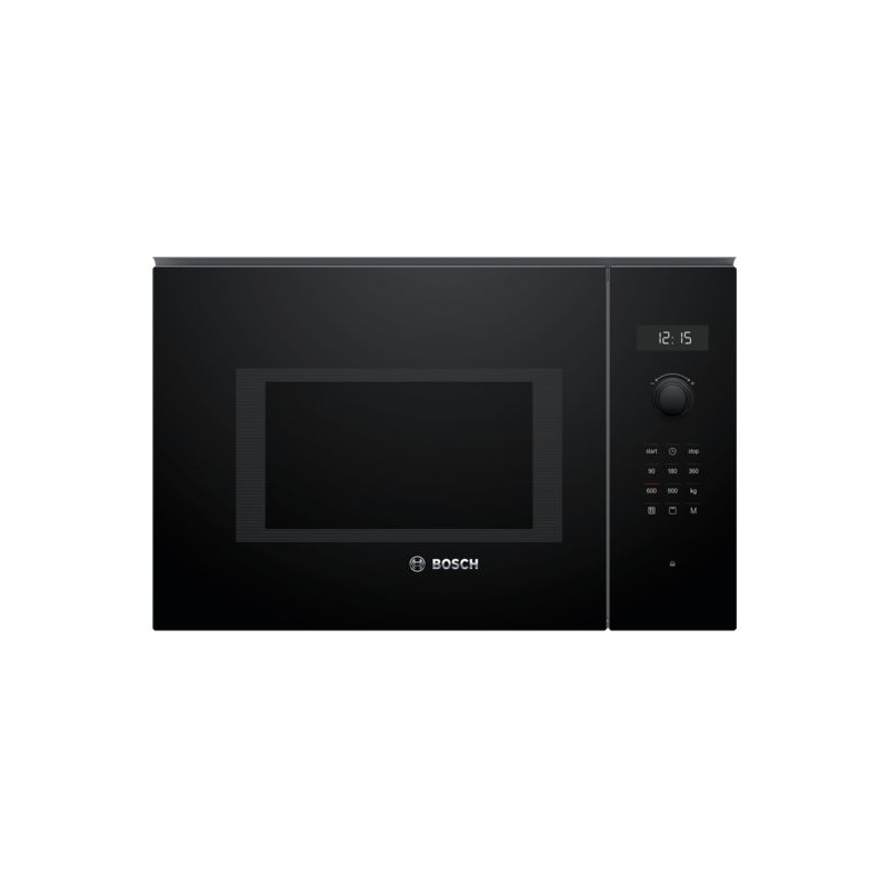 BOSCH BEL554MB0 FORNO A MICROONDE DA INCASSO 25 LITRI 900 WATT NERO