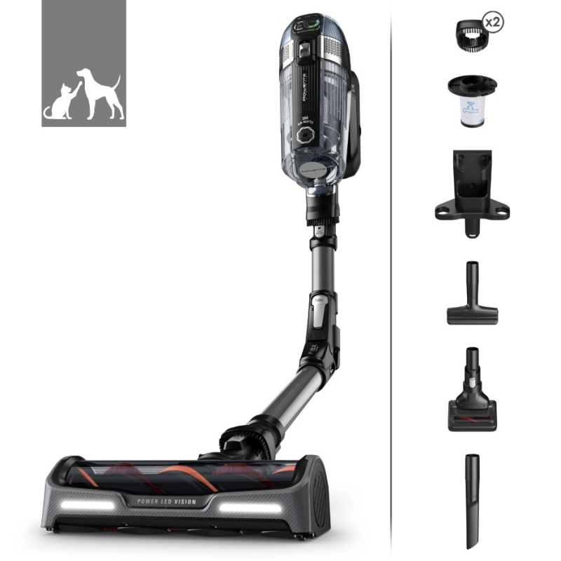 ROWENTA RH99A9 X-FORCE FLEX 14.60 SCOPA ELETTRICA RICARICABILE ANIMAL CARE CAPIENZA 0,9 LT