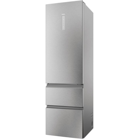 HAIER HTW5620DNMG FRIGORIFERO 3 PORTE NO FROST 414LT WIFI CLASSE D COLORE ARGENTO