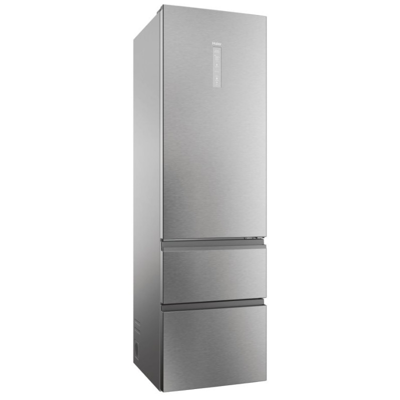 HAIER HTW5620DNMG FRIGORIFERO 3 PORTE NO FROST 414LT WIFI CLASSE D COLORE ARGENTO