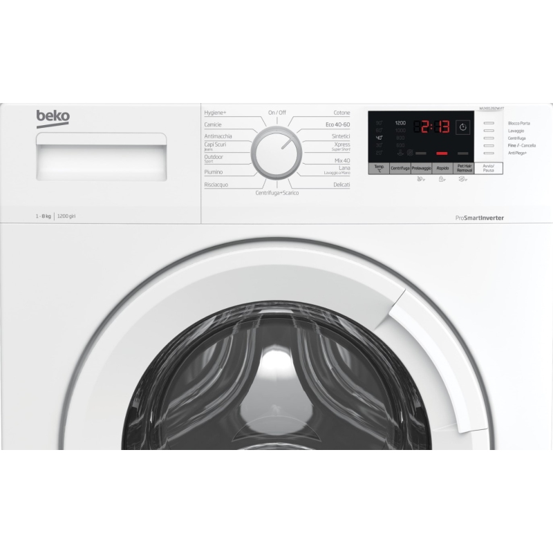 BEKO WUX81282WI/IT LAVATRICE 8KG 1200 GIRI...