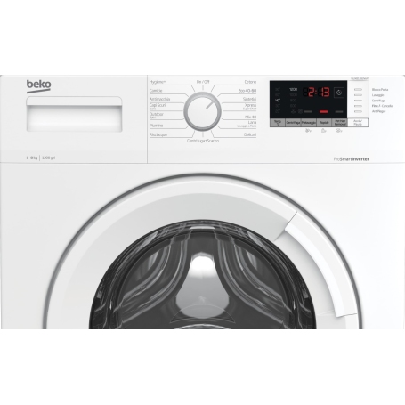 BEKO WUX81282WI/IT LAVATRICE 8KG 1200 GIRI INVERTER CLASSE A
