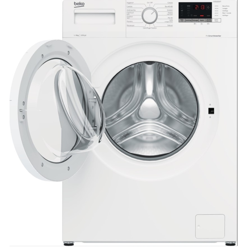 BEKO WUX81282WI/IT LAVATRICE 8KG 1200 GIRI...