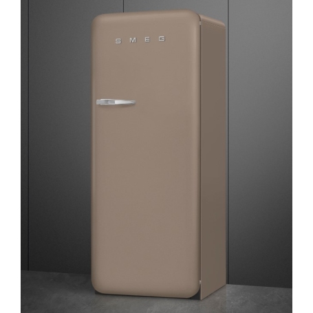 SMEG FAB28RDTP5 FRIGORIFERO MONOPORTA ANNI '50 270LT VENTILATO COLORE TAUPE