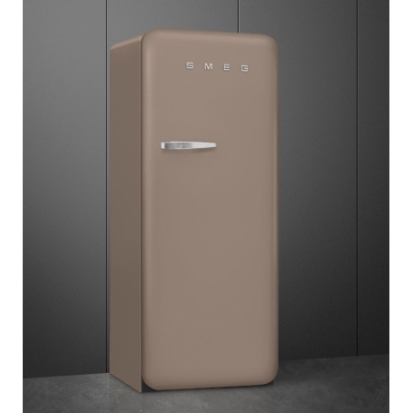 SMEG FAB28RDTP5 FRIGORIFERO MONOPORTA ANNI '50 270LT VENTILATO COLORE TAUPE