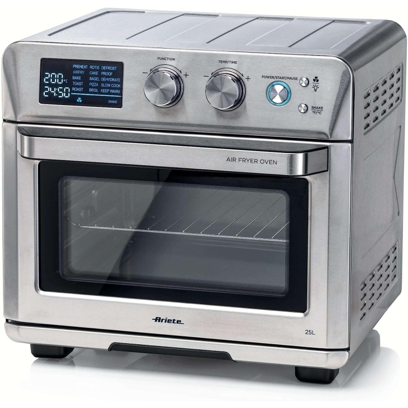 ARIETE 4629/11 FRIGGITRICE AD ARIA 25LT 15 PROGRAMMI COLORE METAL