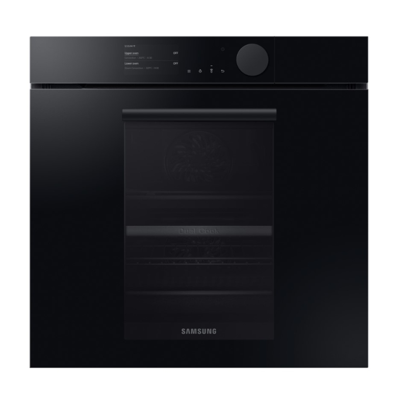 SAMSUNG NV75T8879RK FORNO ELETTRICO DA INCASSO DUAL COOK 75LT WIFI CLASSE A+ NERO-PROMO