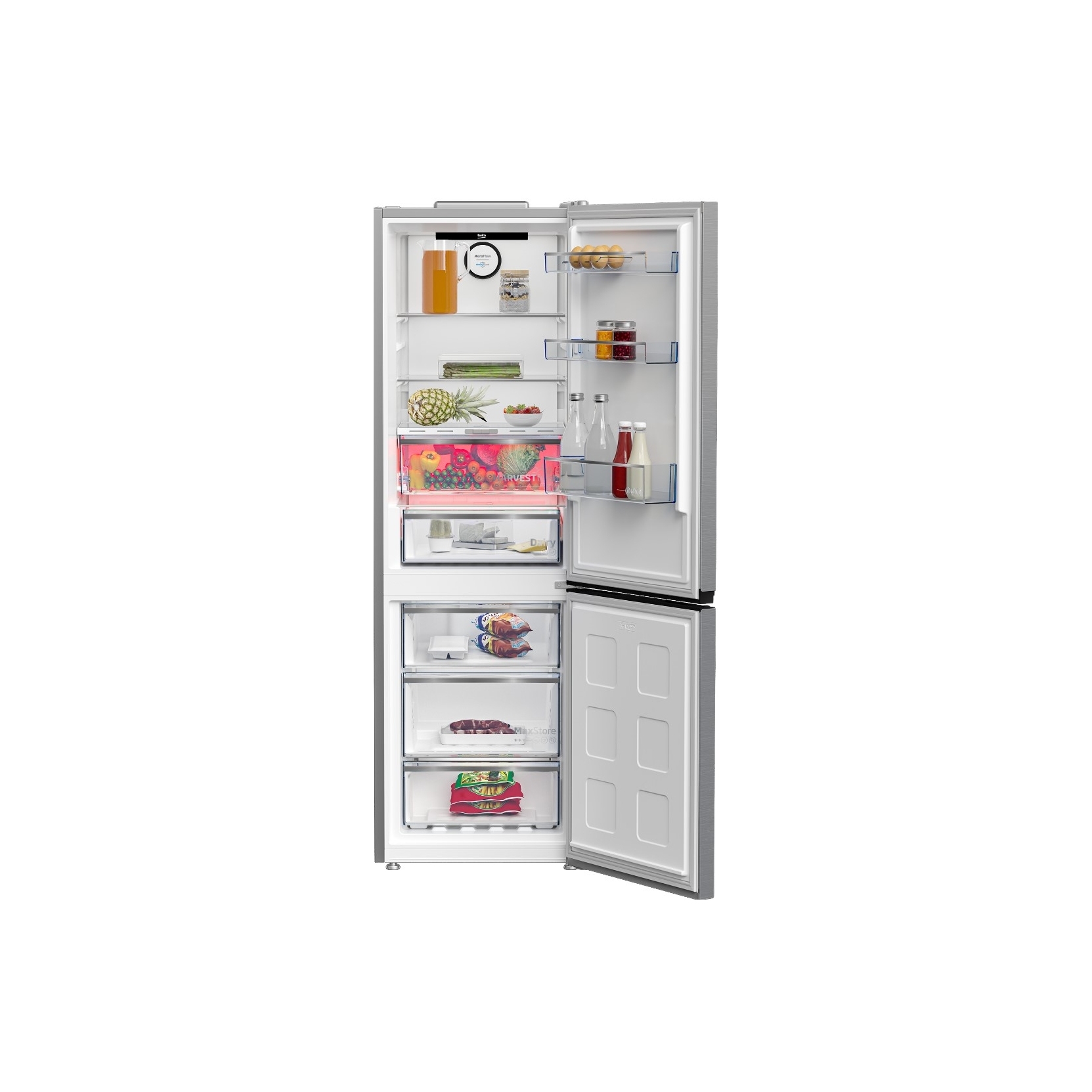 Frigo congélateur combi inox BEKO B5RCNE365HXB