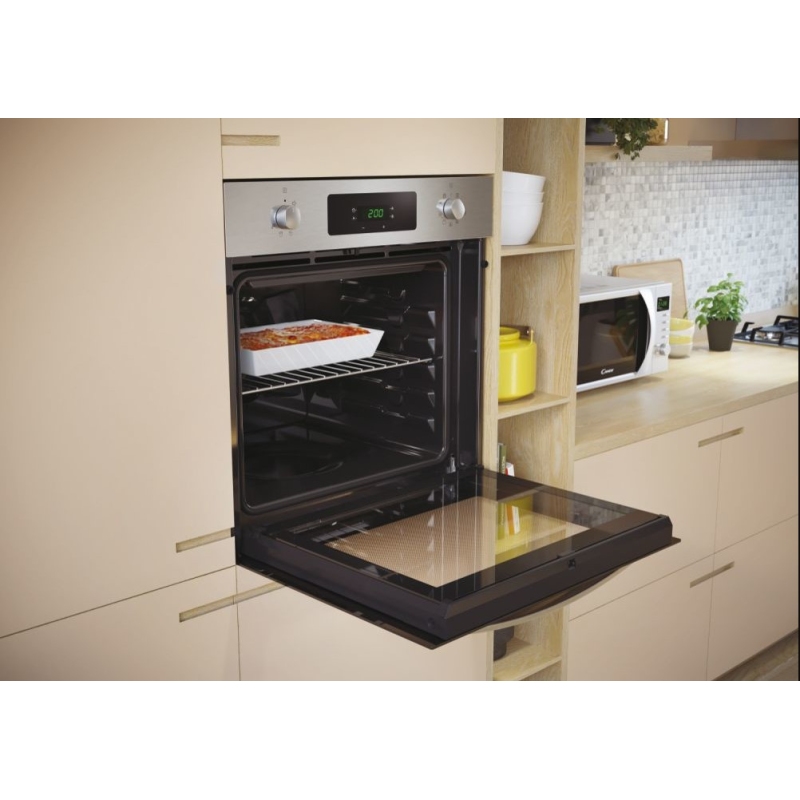 CANDY FIDC X676 FORNO ELETTRICO DA INCASSO 65 LITRI PIROLITICO CLASSE A INOX