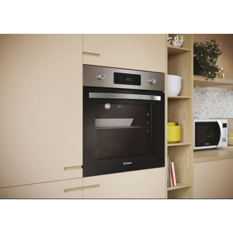 CANDY FIDC X676 FORNO ELETTRICO DA INCASSO 65 LITRI PIROLITICO CLASSE A INOX