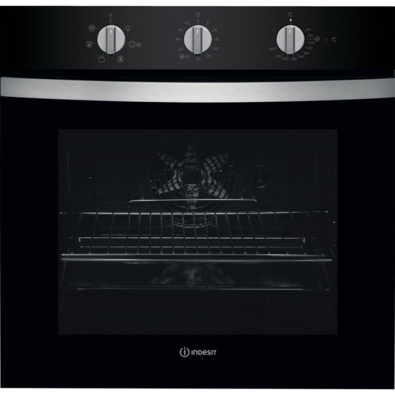 INDESIT IFW 4534 H BL FORNO ELETTRICO DA INCASSO VENTILATO 71LT NERO CLASSE A - IFW4534HBL