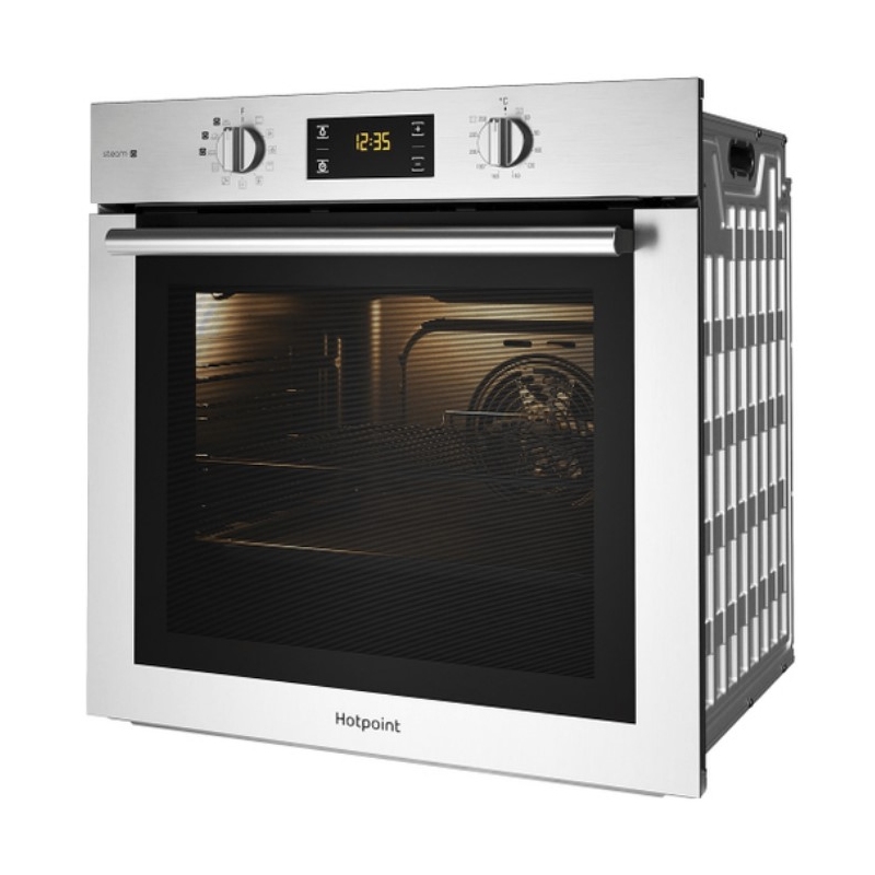 HOTPOINT FA4S 844 P IX HA FORNO ELETTRICO DA INCASSO VENTILATO A VAPORE 71LT CLASSE A+ INOX